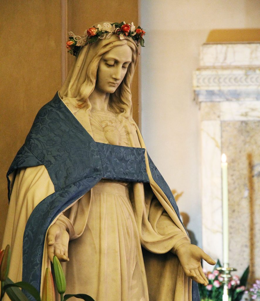 Statue of Our Lady Month of May